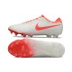 Nike Tiempo Legend 10 Elite Firm Ground Men White Pink Football Shoes