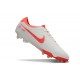 Nike Tiempo Legend 10 Elite Firm Ground Men White Pink Football Shoes