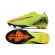 Unisex Nike Air Zoom Mercurial Vapor 16 Elite Firm Ground Chartreuse and Orange Football Shoes