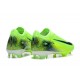 Unisex Nike Air Zoom Mercurial Vapor 16 Elite Firm Ground Neongreen and  Black Football Shoes