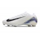 Unisex Nike Air Zoom Mercurial Vapor 16 Elite Firm Ground White and Blue Football Shoes