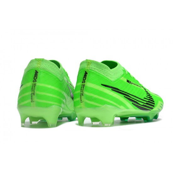 Unisex Nike Air Zoom Mercurial Vapor XV Elite Firm Ground Neongreen Football Shoes