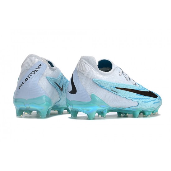 Unisex Nike Phantom GX Elite Firm Ground Blue White Football Shoes