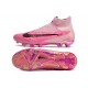 Unisex Nike Phantom GX Elite Firm Ground High top Pink Football Shoes