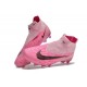 Unisex Nike Phantom GX Elite Firm Ground High top Pink Football Shoes