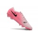 Unisex Nike Tiempo Legend 10 Elite Firm Ground Pink and White Football Shoes