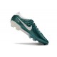 Unisex Nike Tiempo Legend 10 Elite Firm Ground Teal White Football Shoes