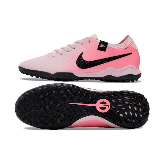 Unisex Nike Tiempo Legend 10 Elite Turf Pink Black Football Shoes