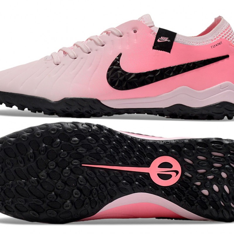 Unisex Nike Tiempo Legend 10 Elite Turf Pink Black Football Shoes