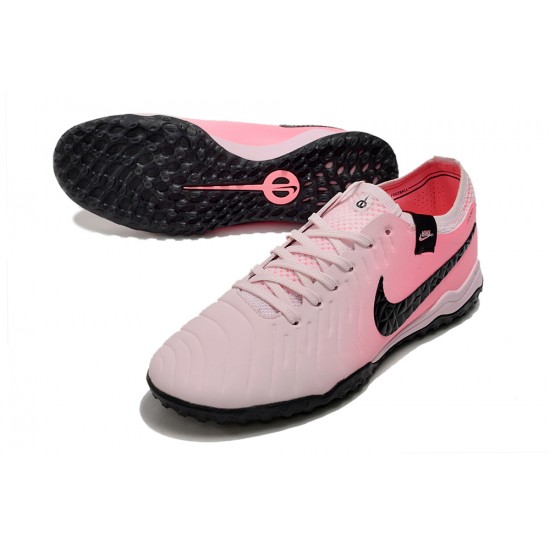 Unisex Nike Tiempo Legend 10 Elite Turf Pink Black Football Shoes