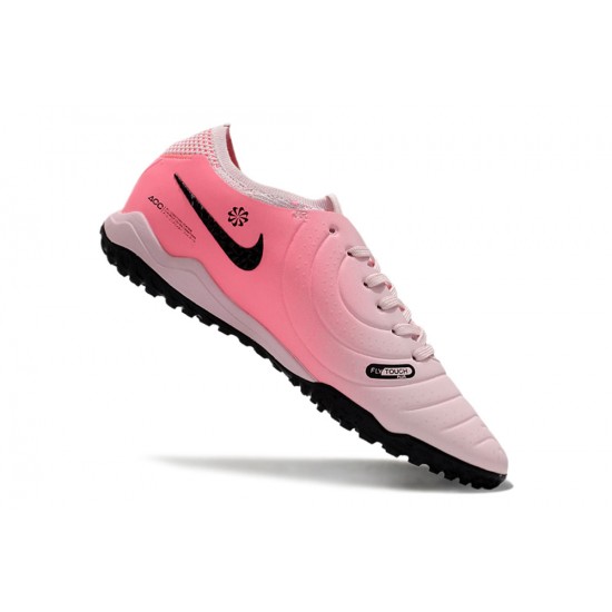 Unisex Nike Tiempo Legend 10 Elite Turf Pink Black Football Shoes