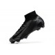 Nike Air Zoom Mercurial Superfly 10 Elite FG Black Grey High Top Football Boots & Shoes