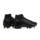 Nike Air Zoom Mercurial Superfly 10 Elite FG High Top Black Football Boots & Shoes