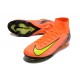 Nike Air Zoom Mercurial Superfly 10 Elite FG Orange Yellow Black Football Boots & Shoes