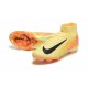 Nike Air Zoom Mercurial Superfly 10 Elite FG Yellow Black Pink High Top Football Boots & Shoes