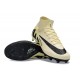 Nike Air Zoom Mercurial Superfly 9 Elite AG High Top Football Boots & Shoes Beige Black