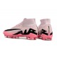 Nike Air Zoom Mercurial Superfly 9 Elite AG High Top Football Boots & Shoes Pink White Black