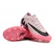 Nike Air Zoom Mercurial Vapor 15 Elite AG Low Football Boots & Shoes Pink White Black