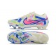 Nike Air Zoom Mercurial Vapor 15 Elite FG Beige Pink Blue Low Football Boots & Shoes