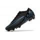 Nike Air Zoom Mercurial Vapor 15 Elite FG Black Ltblue Football Boots & Shoes