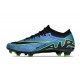 Nike Air Zoom Mercurial Vapor 15 Elite FG Low Football Boots & Shoes Blue Black Green