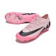 Nike Air Zoom Mercurial Vapor 15 Elite FG Low Football Boots & Shoes Pink Black