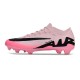 Nike Air Zoom Mercurial Vapor 15 Elite FG Low Football Boots & Shoes Pink Black