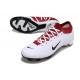 Nike Air Zoom Mercurial Vapor 15 Elite FG Low Football Boots & Shoes White Red Black