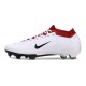 Nike Air Zoom Mercurial Vapor 15 Elite FG Low Football Boots & Shoes White Red Black