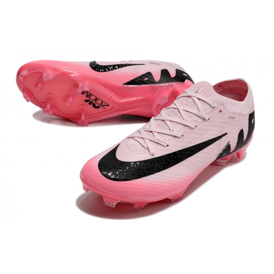 Nike Air Zoom Mercurial Vapor 15 Elite FG Pink Black Ltpink Low Football Boots & Shoes