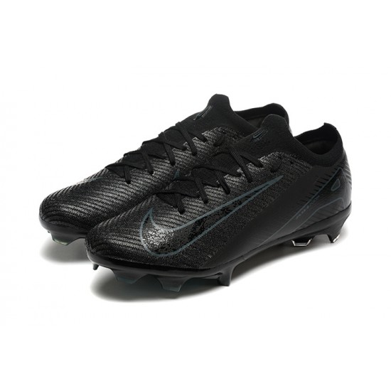 Nike Air Zoom Mercurial Vapor 16 Elite FG Low Black Blue Football Boots & Shoes