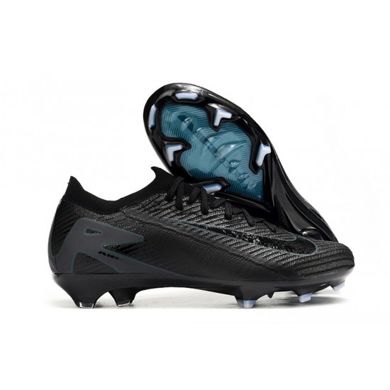 Nike Air Zoom Mercurial Vapor 16 Elite FG Low Black Blue Football Boots & Shoes