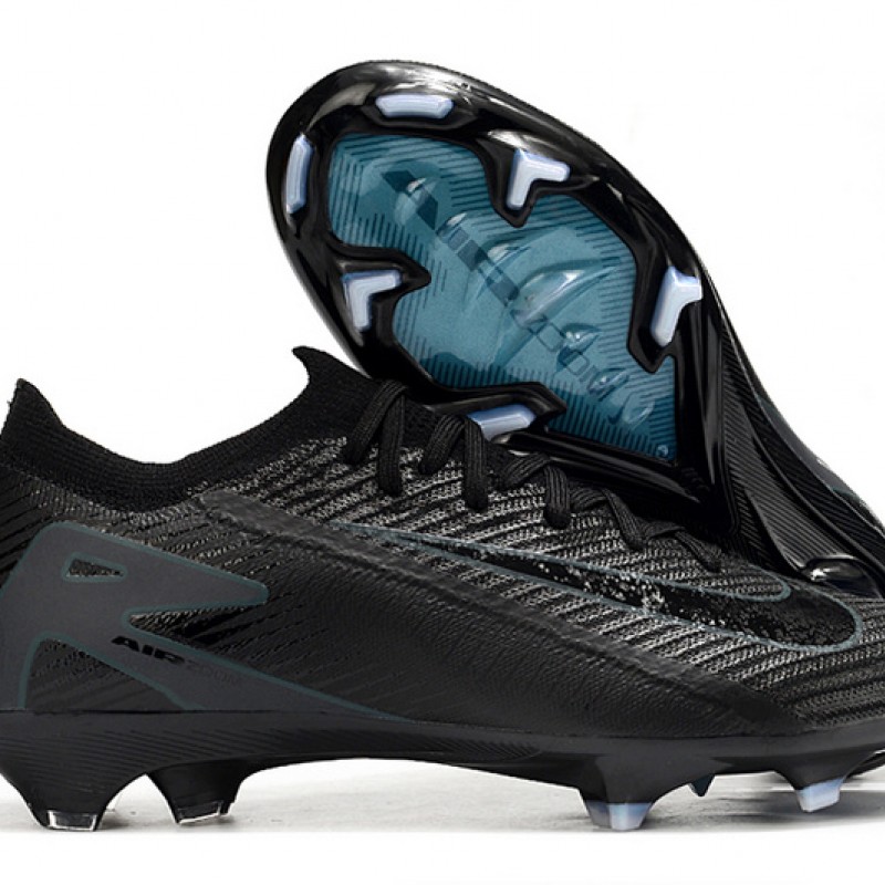 Nike Air Zoom Mercurial Vapor 16 Elite FG Low Black Blue Football Boots & Shoes