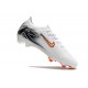 Nike Air Zoom Mercurial Vapor 16 Elite FG Low White Black Orange Football Boots & Shoes