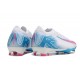 Nike Air Zoom Mercurial Vapor 16 Elite FG Low White Pink Blue Football Boots & Shoes