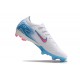 Nike Air Zoom Mercurial Vapor 16 Elite FG Low White Pink Blue Football Boots & Shoes