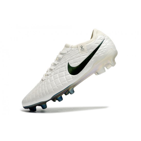 Nike Tiempo Legend 10 Elite FG Beige Black Low Football Boots & Shoes