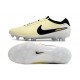 Nike Tiempo Legend 10 Elite FG Beige Black Low Football Boots & Shoes