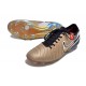 Nike Tiempo Legend 10 Elite FG Brown Gold Grey Low Football Boots & Shoes