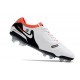 Nike Tiempo Legend 10 Elite FG Orange Black White Low Football Boots & Shoes