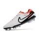 Nike Tiempo Legend 10 Elite FG Orange Black White Low Football Boots & Shoes