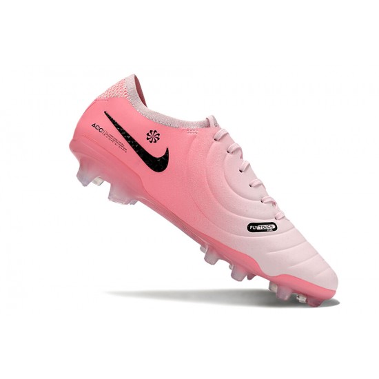 Nike Tiempo Legend 10 Elite FG Pink Black Low Football Boots & Shoes