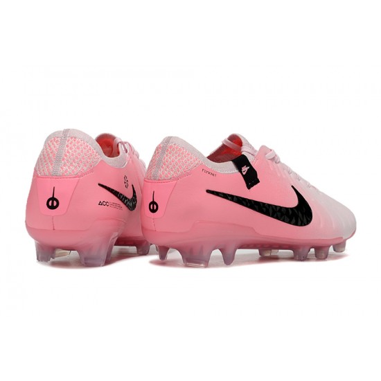 Nike Tiempo Legend 10 Elite FG Pink Black Low Football Boots & Shoes