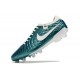 Nike Tiempo Legend 10 Elite FG White Beige Blue Low Football Boots & Shoes