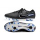 Nike Tiempo Legend 10 Elite FG White Blue Black Low Football Boots & Shoes