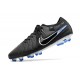 Nike Tiempo Legend 10 Elite FG White Blue Black Low Football Boots & Shoes