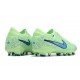 Nike Tiempo Legend 10 Elite FG Low Football Boots & Shoes Green Blue