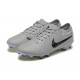 Nike Tiempo Legend 10 Elite FG Low Football Boots & Shoes Grey Black