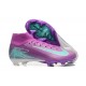 Nike Air Zoom Mercurial Superfly 10 Elite Firm Ground Men Purple Blue Football Shoes