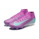 Nike Air Zoom Mercurial Superfly 10 Elite Firm Ground Men Purple Blue Football Shoes